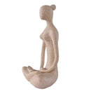 Imported Sandstone Statue Hand Carved Abstract Artwork Sculpture Figurine Home Craft