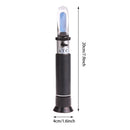 Imported Aluminium 0-10% Hydrometer ATC Salinity Refractometer For Aquarium Fish Tank