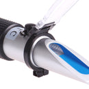Imported Aluminium 0-10% Hydrometer ATC Salinity Refractometer For Aquarium Fish Tank