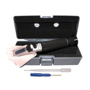 Imported Aluminium 0-10% Hydrometer ATC Salinity Refractometer For Aquarium Fish Tank