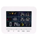 Wireless Indoor Outdoor Thermometer Hygrometer Clock Display with Adapter