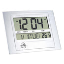 Multi-function Electronic Temperature Meter Digital Calendar Wall Alarm Clock Thermometer