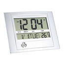Multi-function Electronic Temperature Meter Digital Calendar Wall Alarm Clock Thermometer