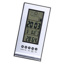 Alarm Clock Forecast Calendar Barometer Hygrometer Wireless Weather Station Multi-function Electronic Temperature and Humidity Meter