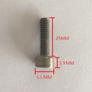 Pack of M3x30mm Titanium DIN912 Hex Socket Allen Cap Button Head Bolts Screws