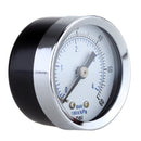 Mini Dial Pressure Gauge Manometer for Water Air Oil Black 0-60psi 0-4bar