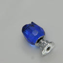 Set Of Clear Crystal Door Cabinet Drawer Drawer Cupboard Knob Pull Handle With Screw 20mm Blue