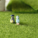 Micro Landscape Ornament Turf Faux Lawn Miniature Garden Decor 30cmx30cm