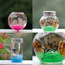 5 Bags Clear Mini Stone Decor Fish Aquarium Tank Decor Supplies Kids Bedroom Living Room Decoration Ornament Red