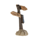 Miniature Happiness Signpost Fairy Garden Micro Landscape Decor DIY Craft