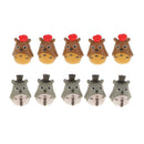 10x Resin Small Moles Miniature Micro Landscape Bonsai Plant Pot Decor Craft
