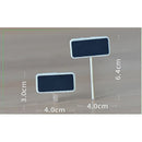 10pcs Micro landscape Miniature Wood Blackboard Garden Ornament Garden Decor