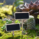 10pcs Micro landscape Miniature Wood Blackboard Garden Ornament Garden Decor
