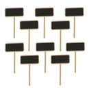 10pcs Micro landscape Miniature Wood Blackboard Garden Ornament Garden Decor