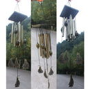 Sailing Windchimes Wind Chime Metal 8 Tubes Hanging Ornament Garden Home
