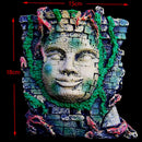 Reptile Vivarium Decoration Aquarium Fish Tank Underwater Ornament Mayan Mask