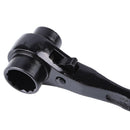 17-19mm Hexagon Scaffold Podger Ratchet Spanner Ratcheting Socket Wrench-BLK