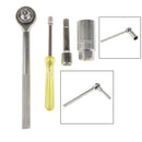 Set of 40Pcs 3/8" 1/4" Drive Metric Ratchet Socket Wrench Mould Bit Repair Tool Set