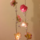 2m String Rose Garland Fairy Lights 20 LED Christmas Tree Home Decor Lights
