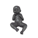2.75'' Reborn Baby Boy Dolls Realistic Mini Lifelike Full Body Newborn Brown
