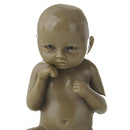 2.75'' Reborn Baby Boy Dolls Realistic Mini Lifelike Full Body Newborn Brown