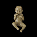 2.75'' Reborn Baby Boy Dolls Realistic Mini Lifelike Full Body Newborn Brown