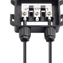 Photovoltaic Solar Junction Box PV Connecting Box with 2 Diodes 50W-170W 6A