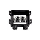 Photovoltaic Solar Junction Box PV Connecting Box with 2 Diodes 50W-170W 6A