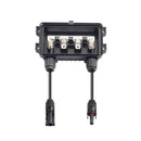 Solar Junction Box / Connecting Box PV Connector with 3 Diodes for Solar Panel 100-180W 6A