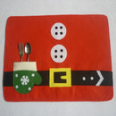 Exquisite Design placemats Double Sided Non Woven Fabric Christmas Placemat