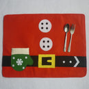 Exquisite Design placemats Double Sided Non Woven Fabric Christmas Placemat