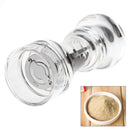 Adjustable Stainless Steel Acrylic Pepper Mill Spice Grinder Salt Shaker 7in