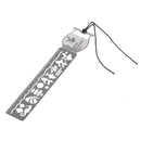 Paper Clips Metal Lanyard Bookmark Fish Tank Pattern Ruler Book Page Marks
