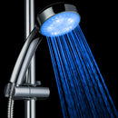 Automatic Sprinkler Head Water Shower Head Sprayer Blue Color LED Light
