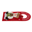MERRY CHRISTMAS Home Door Wall Hanging Decor Snowman Ornament