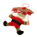 WELCOME Christmas Door Wall Hanging Decor Santa Claus Home Party Ornament