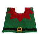 3pcs/Set Spirit Toilet Seat Cover Rug Bathroom Mat Christmas Xmas Home Decor