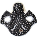 Dog Puppy Pet Warm Coat Thick Winter Hoodie Jacket with Pocket Black S
