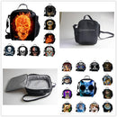 Kids Love Bento Bag Insulated Picnic School Thermal Lunch Tote Case Skull