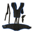 Universal Black Strimmer Double Shoulder Harness Strap f/ Mower Brush Cutter