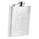 7oz Stainless Steel Liquor Drinking Hip Flask Bottle Set of 4 Screw Cap