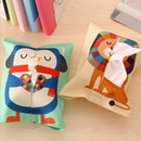 Cartoon Tissue Paper Storage Box Container Napkin Case Cover Holder Horse