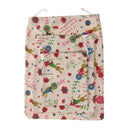 Cartoon Bunny Linen Drawstring Storage Bag Laundry Organizer Travel Pouch