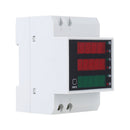 200-450V Multi-functional Digital Din Rail Current Voltage Power Ammeter Voltmeter Display Meter