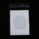 100xCellophane Seal Bag Self-Adhesive Thank you Cookie Candy Gift Wrapping