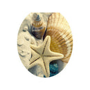 DIY Toilet Seat Wall Sticker Starfish Vinyl Art Bathroom Decorative Mural Decals
