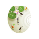 DIY Toilet Seat Wall Sticker Lutus & Fish Vinyl Art Bathroom Decorative Decals
