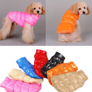 Pet Dog Puppy Cat Clothing Supplies Winter Warm Padded Coat Down Jacket Vest Apparel Outfit Pink L