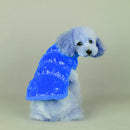 Pet Dog Puppy Cat Clothing Supplies Winter Warm Padded Coat Down Jacket Vest Apparel Outfit Blue XL