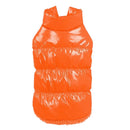 Pet Dog Puppy Cat Clothing Supplies Winter Warm Padded Coat Down Jacket Vest Apparel Outfit Orange S